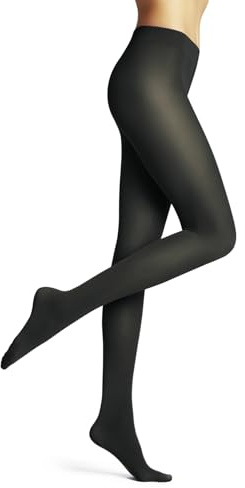 FALKE Damen Strumpfhose Pure Matt 50 DEN W Ti halb-blickdicht einfarbig 1 Stück, Grün Forest 7474, S-M