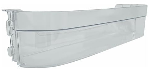 FIGEVIDA Balconcino Mensola Bottiglie per Frigoriferi Adatto per Smeg, Dimensioni 430x100x90 (mm) Trasparente, 760391857, per Modelli CR312A FR232A CR3212AP FR232ASX CR312APSX1