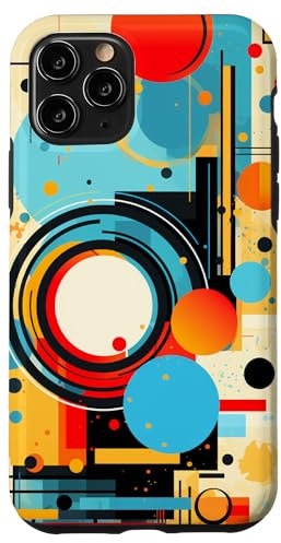 Hülle für iPhone 11 Pro Funky Trendy Retro Abstrakt
