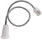 Pnuokn B22 To E27 Extended Light Base Stand Lamp Bulb Socket Adapter Holder Adjustable Lamp Socket Extender AC100-230V B22 To E27 Light Fixture Adapter