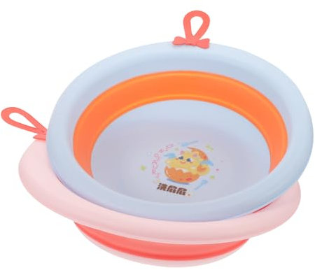 Hohopeti 2 Stück Klappwaschbecken Gesichtsbadewanne Klappwaschbecken Waschbecken Kleine Waschschüssel Gesichtsbadewanne Waschwanne Babybecken Für Kleinkinder Kinderbecken