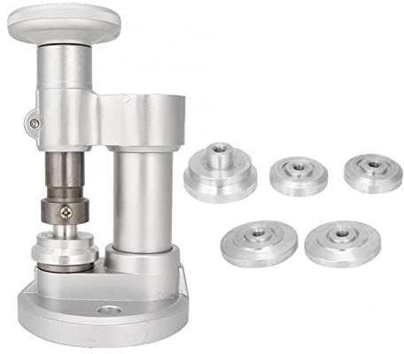 ASerZenith Uhren-Einpresswerkzeug aus Edelstahl, Uhren-Einpresser, Uhrenbatterie ersetzen, Uhrenrückseite, Gehäusedeckel, Spiralpresser, Reparaturwerkzeug, Uhrenreparatur-Werkzeugsatz