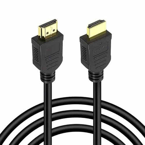 TECHZOCO Cable HDMI 4K 2.0, Cable hdmi alta velocidad, 4K Ultra HD 2160p (30 Hz), Cable contactos dorados, Compatible PC, PS4, PS5, Xbox, Smart TV, Negro, 10 Metros