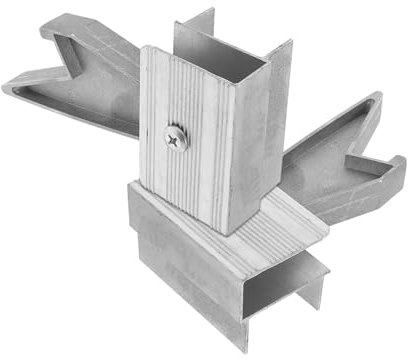 Levemolo 1 Pair Extension Ladder Top Pads Ladder Leveler Ladder Straps for Ladder Rack Ladder Mitts for Extension Ladders Extension Ladder Pulley Kit Ladder Extension Silver Aluminum