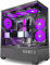 ANSAITE ATX PC Case Pre-Installed 5 × 120mm PWM ARGB Fan, Mid Tower Computer case with Panoramic View Tempered Glass Front & Side Panel, Gaming PC Case, G7(Black)