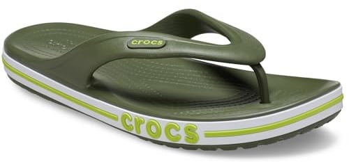 Crocs, Bayaband Flip, Unisex, für Erwachsene, Armeegrün, Größe 38
