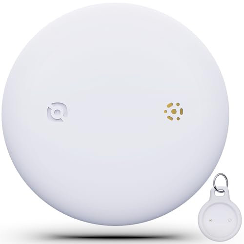 WAFTING Traceur Bluetooth pour Android (Android Uniquement), Localisateur de clés Compatible avec Google Localiser Mon Appareil, étiquettes de Suivi pour clés/valises/Bagages, Lot de 1