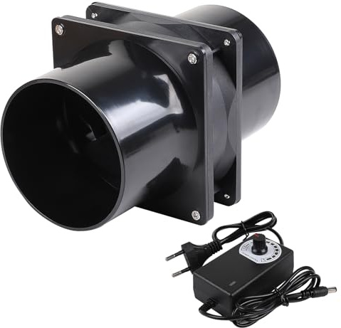 CPROSP Abluftventilator 120 mm mit Geschwindigkeitsregler, Rohrventilator | Spezifikationen: CPROSP Abluftventilator 120 mm mit Geschwindigkeitsregler, Rohrventilator
