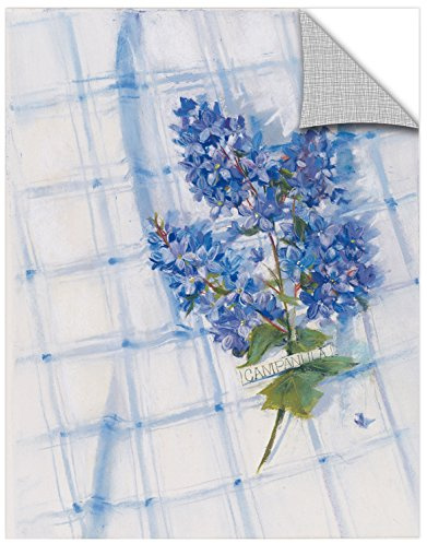 Carol Rowan ''Campanula Linen'' Removable Wall Art Mural, 14X18