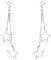 SOFIA MILANI - Damen Ohrringe 925 Silber - Ohrstecker als Stern - 20503