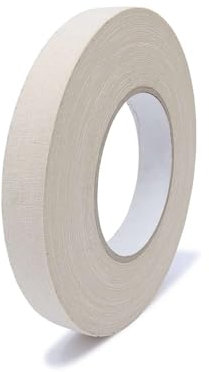 gws Griffband, eine Rolle Klebeband aus besonders reißfesten Zellwollgewebe und hochwertigen Kautschukkleber, besonders flexibel und geschmeidig 50 m x 19 mm, weiss