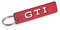 Volkswagen 1H2087010 Porte-clés VW GTI en métal rouge 6 x 1,4 cm