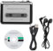 Cassette to MP3 Player,Portable Personal Voice Audio Cassette Recorder Digital Tape to MP3 Converter USB Cassette Adapter,Tape Player Captures MP3 Audio Music Compatible with Laptops,Computers