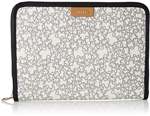 Tous Beige, PORTADOCUMENTOS K Mini Negro para Mujer, Mediano