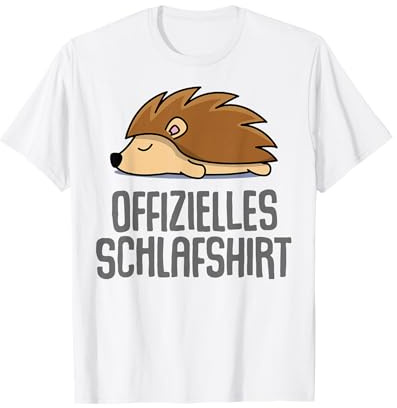 Offizielles Schlafshirt Igel T-Shirt