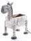 Wackadoo Blumentopf Zebra Übertopf Pflanzkorb Pflanzgefäß Topf Deko Wohndeko Garten Indoor Frühlingsdeko