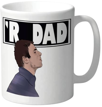 Wanky Candles Oasis Inspired R Dad Mug Birthday Christmas | Cool Music Inspired, Rude Sarcastic Office Humour, Coffee Cup For Him, CMUG169