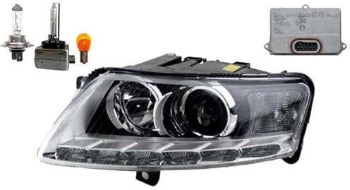 Johns, Scheinwerfer passend für Audi A6 4F 10/08-03/11 links + Leuchtmit. + Steuergerät