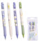 4 Stück Einziehbare Gelschreiber Gel Pen Set, 0,5mm Schwarz Stift Cartoon Stift Gel Kugelschreiber Für Schreiben, Süße Tagbuchschreiben Und Notieren Gelstifte Für Schule Büro Zuhause (Stil C)