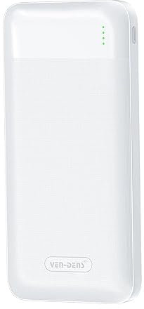 Power Bank 10000mAh, Portable Charger 2A High Capacity Power Bank Fast Charging Battery Phone Charger Power Bank For iPhone/Samsung Galaxy/Google Pixel/Sony Xperia/Motorola/Oppo (WHITE)