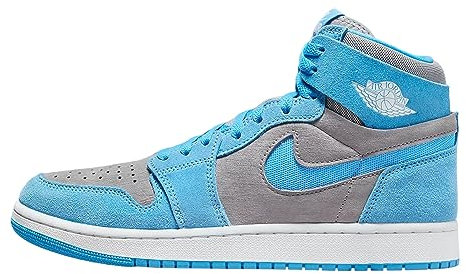 Nike Jordan 1 High Zoom Air CMFT Herren, Zementgrau/Weiß, 44 EU