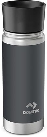Dometic Thermo Bottle 50 - Thermosflasche 500ml - Trinkflasche Edelstahl - Spülmaschinenfest, BPA-Frei, Doppelwandige Isolierung - Thermoskanne, Isolierflasche - Slate