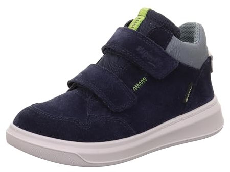 Superfit Jungen Cosmo leicht gefütterte Gore-Tex Sneaker, BLAU/HELLGRÜN 8010