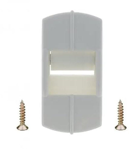 cyclingcolors Guía de correa de persiana enrollable guiado ventana soportes manivela, 12-15mm gris