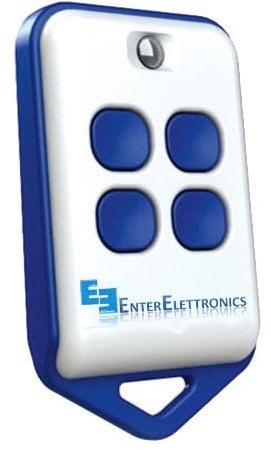 EnterElettronics RADIOCOMANDO QUARZATO da 27 a 41 MHZ CON AUTOAPPRENDIMENTO DELLA FREQUENZA E TARATURA AUTOMATICA 4 TASTI