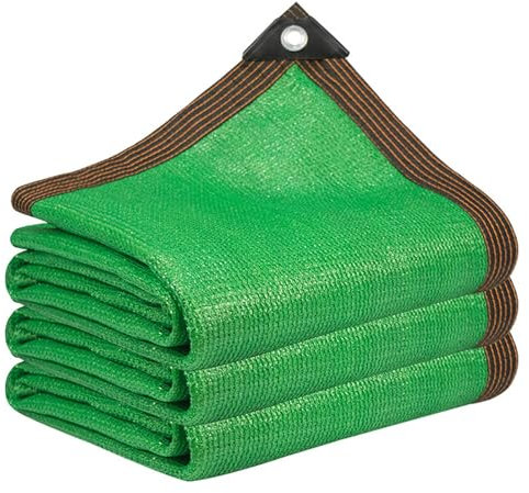 Filet D'ombrage Bache pour Pergola 2×3m Filet Anti Chaleur Extérieur Vert avec œillets Taux d'ombrage de 85%, pour Serre Jardin Couverture Potager Terrasse