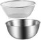 LABRIMP Colador de Arroz Colador de Alambre Cesta para Lavar Verduras Multiusos para La Cocina Enjuagador de Arroz