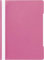 Papiertiger Schnellhefter Marke Brunnen PP für Schule und Büro (Schulqualität, Pink, 10er Pack)