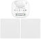 Cerhot funk lichtschalt funkschalt 230v funk lichtschalter ohne batterie set lichtschalter funk wireless light switch funkschalter batterielos funktaster funk-wandschalter für lichter (EU 1Gang 2V1 b)