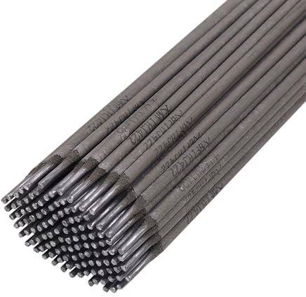 CXGBQSJ Baguette de soudage 300 mm J422 Tige de soudage en Acier au Carbone Diamètre 2/2,5 mm, 50 pièces Arc Stable, laitier Facile à éliminer,50 pcs,2.5x300mm
