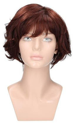 Perücke Rosalie - Lockiger, gestufter French-Short-Bob für einen modischen & eleganten Auftritt