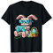 Funny Easter bunny gaming gaming video games T-Shirt