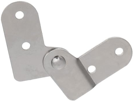 Veemoon Folding Table Hardware Iron Chicken Mouth Hinge Replacement Assembly Part for Attic Loft Ladder Accessories Table Hinge