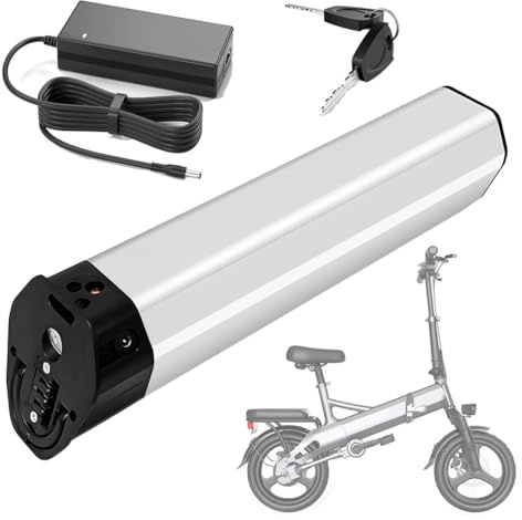 SSCYHT Batteria bici elettrica 48V 15Ah 10,4Ah Batteria al litio 12Ah Batterie di ricambio 48V Batterie bici elettriche per G14 F14 per motori 250W a 750W con porta a 3 fori,48v12ah