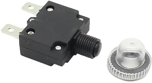Thermoschalter-Überlastschutz-Druckknopf 3A 4A 5A 6A 7A 8A 10A 15A 18A 20A 25A 30A Abdeckung for Leitungsschutzschalter 1 Stück(6A)