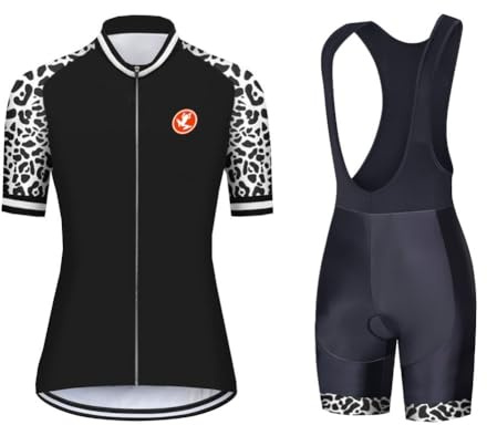 UGLY FROG Fahrrad-Trikot 2018 Neu Winter Damen Mode Fahrradbekleidung Langarm Thermo mit Fleece Anzug Radtrikot Frauen Set WZ05