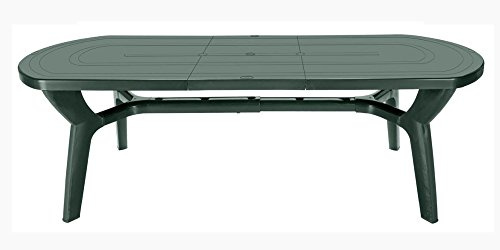 Tavolo da giardino allungabile in plastica/resina 180/230 cm + OMAGGIO | Con omaggio incluso