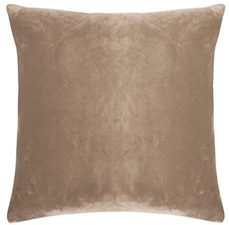 Pad - Kissenhülle - Kissenbezug - Smooth - Samt - beige - 40 x 40 cm