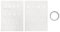 Rayher 67240000 Papierbausatz Lichterdorf 5tlg.,FSC 100%, inkl. Klebeband, SB-Btl 2Bogen, beige/weiß