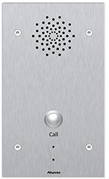 Akuvox E21A Citofono IP in Acciaio 1 Tasto 2 relè IP65