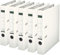 Leitz 10155001 Qualitäts-Ordner Plastik-Cover (A4, 5,2 cm Rückenbreite) Weiß (5er Pack)