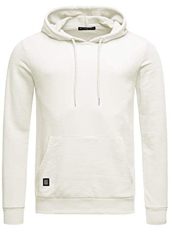 Redbridge Herren Kapuzenpullover Hoodie Premium Basic Creme 3XL