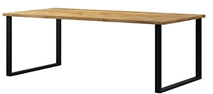 Furniture24 Tisch Halle 94 Esstisch Küchentisch in Wotan Eiche Dekor