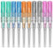 Unihubys Katheter-Piercing-Nadeln - 50 Stück gemischte Größen 14G, 16G, 18G, 20G und 22G Ohrnasen-Piercing-Nadeln IV Katheter-Nadeln für Piercing-Tattoo-Werkzeuge, Piercing-Kit, Piercing-Zubehör