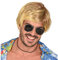 W WIDMANN MILANO Party Fashion 02460 - Perücke Surfer-Boy, Blond, Kunsthaar, Strand-, Beach-Party, Mottoparty, Karneval