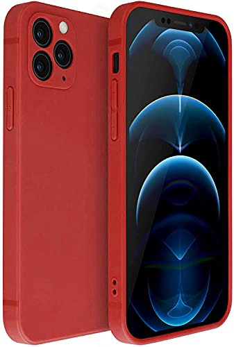Liquid Silicone TPU Gel Case Rubber Cover For Apple iPhone 6/6s (Red)